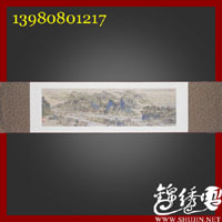 世界文物遗产：都江堰放水图