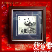 蜀锦长乐熊猫